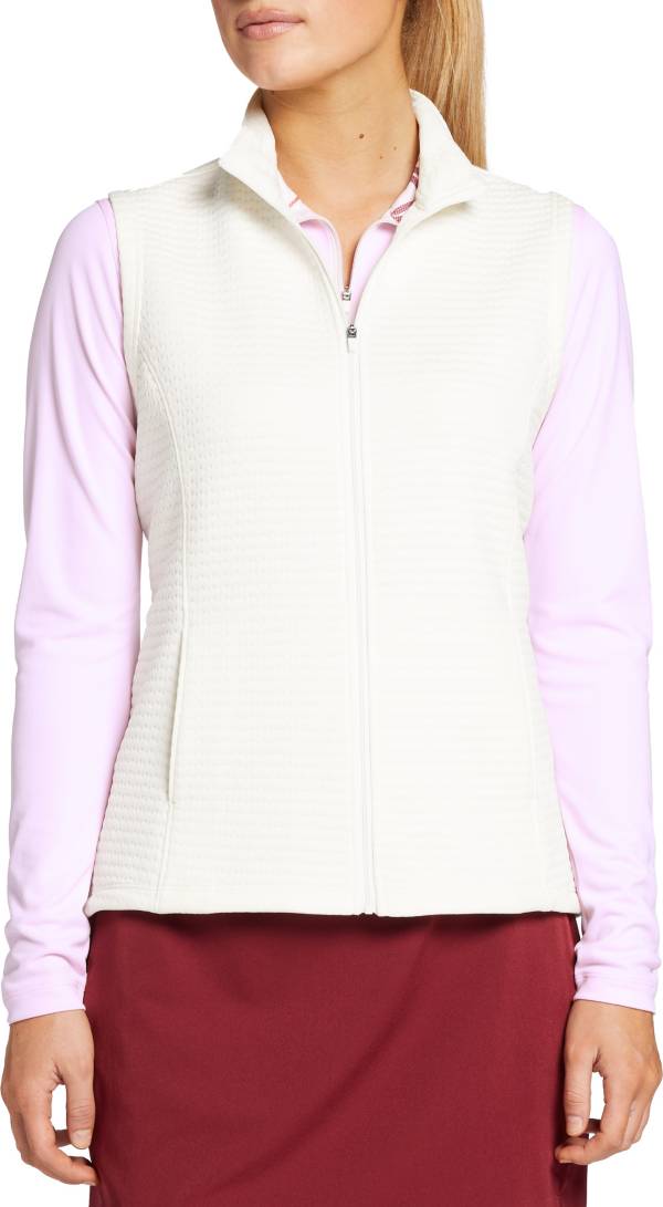 Lady Hagen Women's Embossed Full-Zip Golf Vest product image