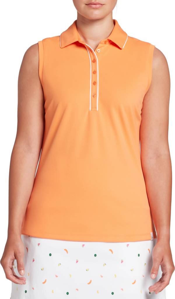 Lady Hagen Women's Piped Sleeveless Golf Polo product image