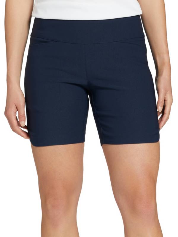 Womens long best sale golf shorts