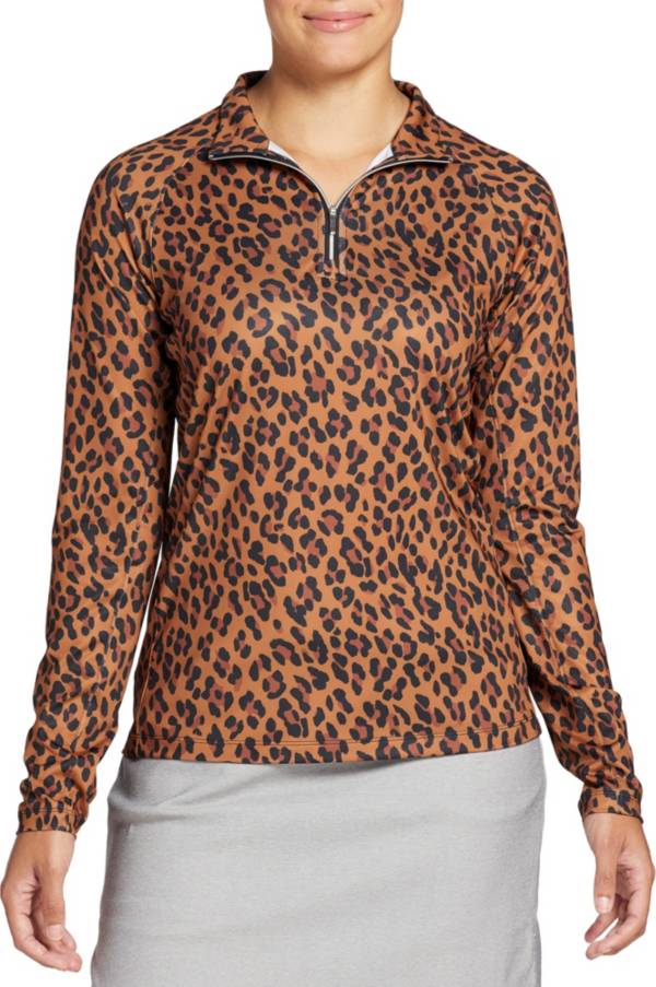 Lady Hagen Women's Printed UV Long Sleeve Golf 1/4 Zip Golf Galaxy