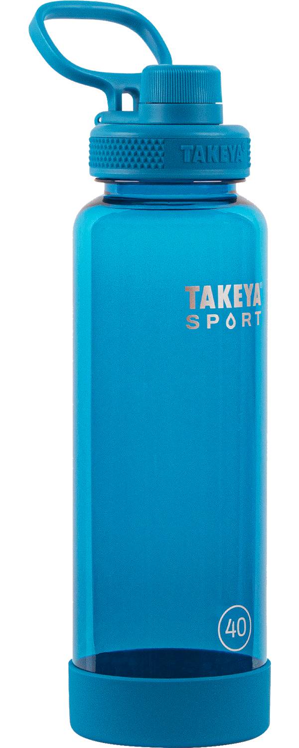 Takeya Tritan Spout Lid Water Bottle - Clear, 40 oz - Fry's Food
