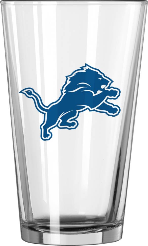 Detroit Lions 16oz. Glass Tankard Cup with Gift Box