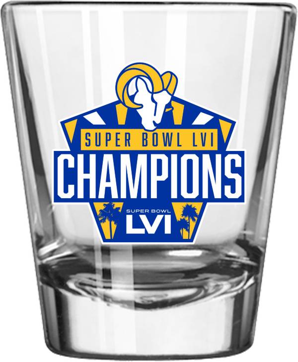 Logo 2021 Super Bowl LVI Champions Los Angeles Rams 2oz. Shot Glass