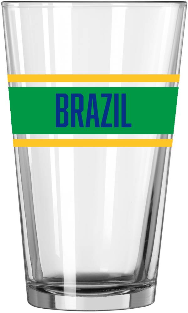 Logo Brands Brazil '22 16 oz. Pint Glass product image