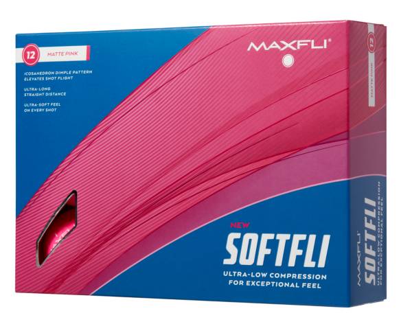 Maxfli 2023 Softfli Matte Pink Golf Balls product image
