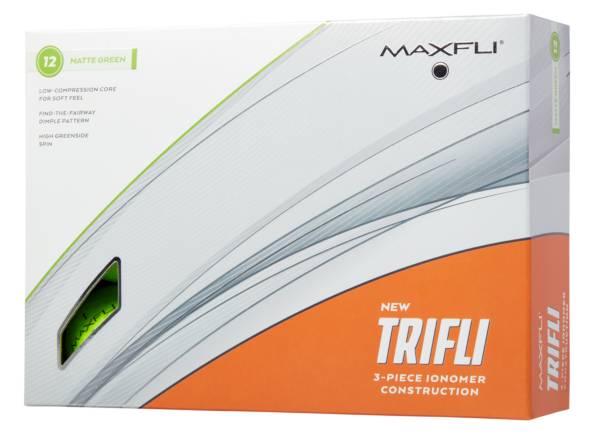 Maxfli 2023 TriFli Matte Green Golf Balls product image