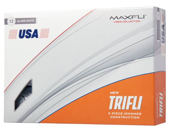 Maxfli 2023 TriFli USA Vibes Golf Balls product image