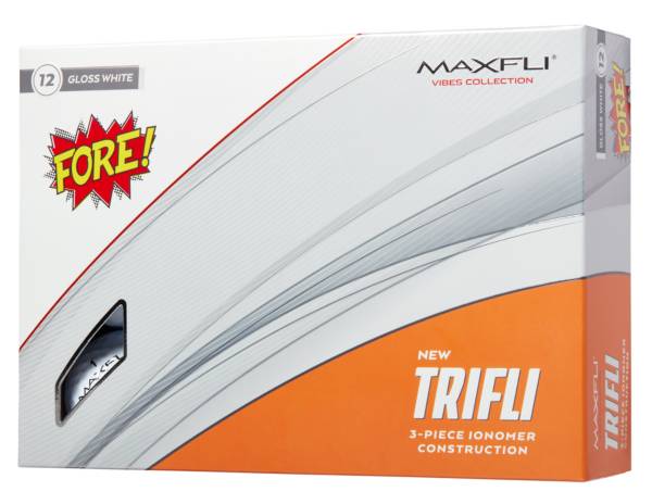 Maxfli 2023 TriFli Fore Vibes Golf Balls product image