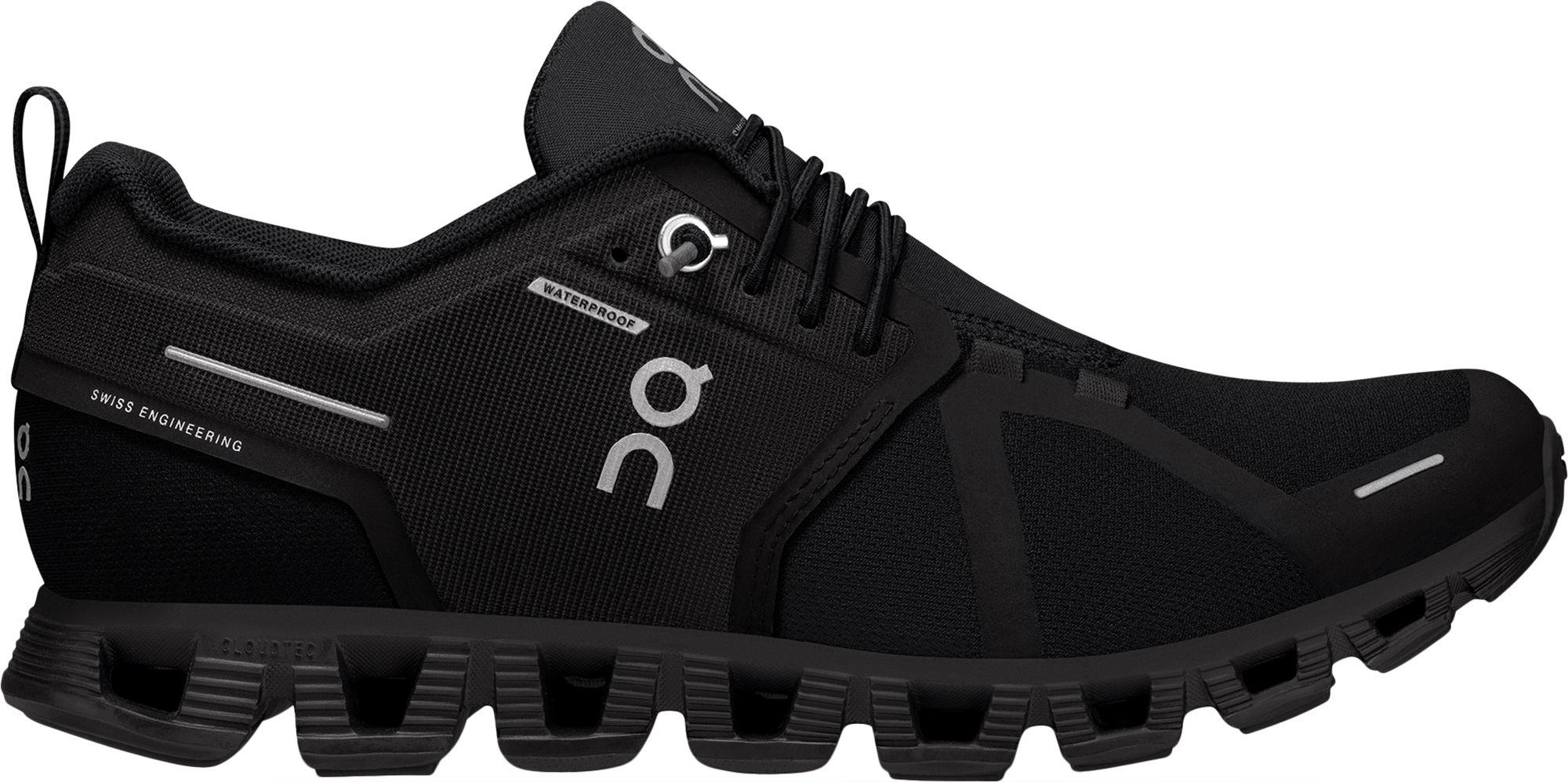 ON Running Womens Cloud Hi Waterproof Mesh Black