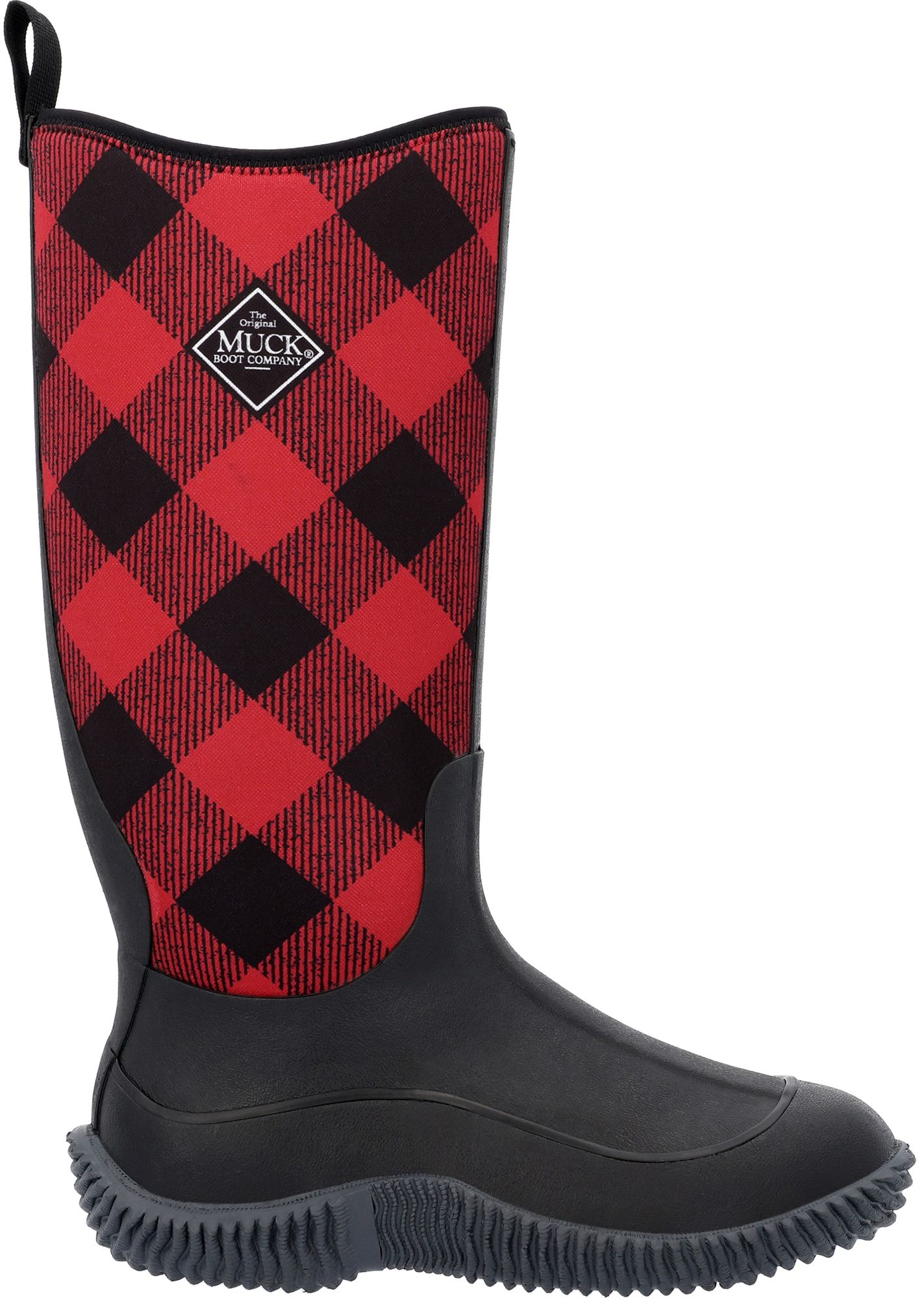 muck boots plaid