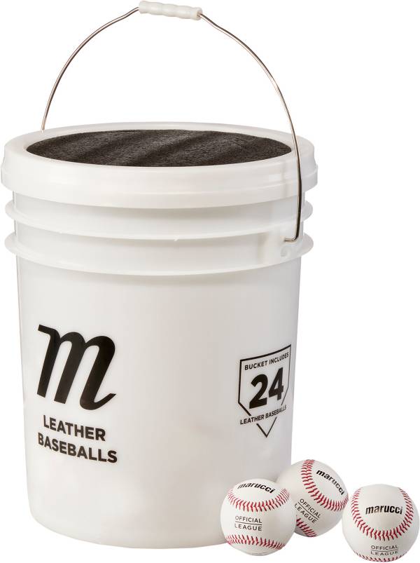 Marucci Official Genuine Leather Baseball Bucket - 24 Pack product image