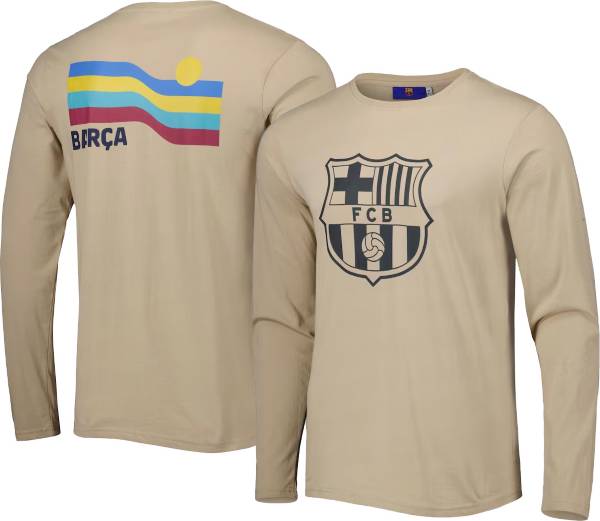 Barcelona yellow jersey long hot sale sleeve