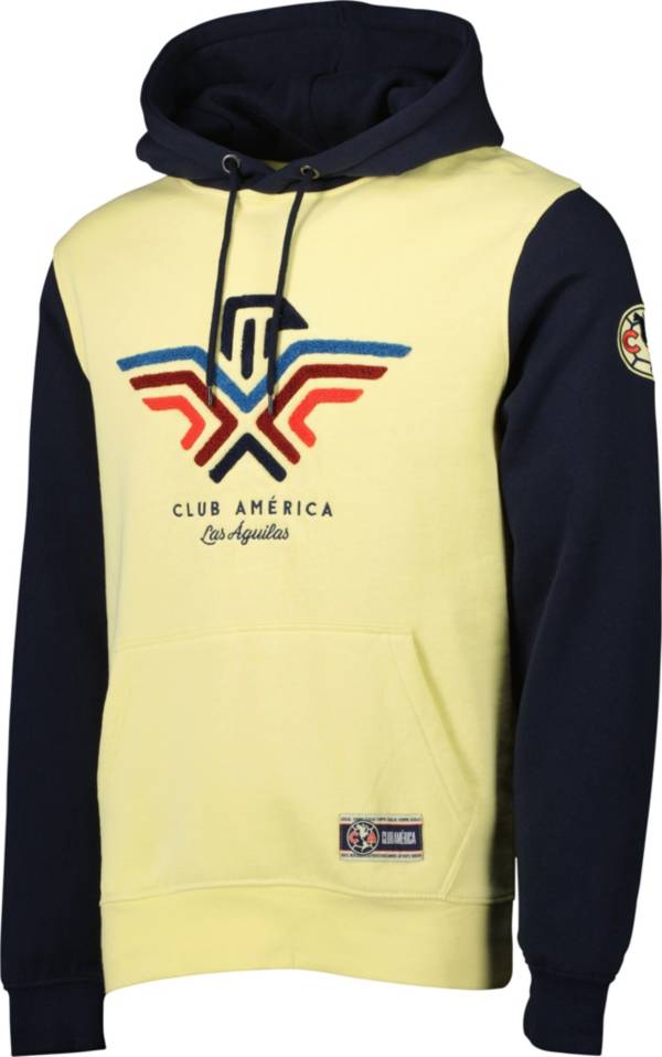 Sport Design Sweden Club America '22 Sleeve Hit Yellow Pullover Hoodie |  Dick's Sporting Goods