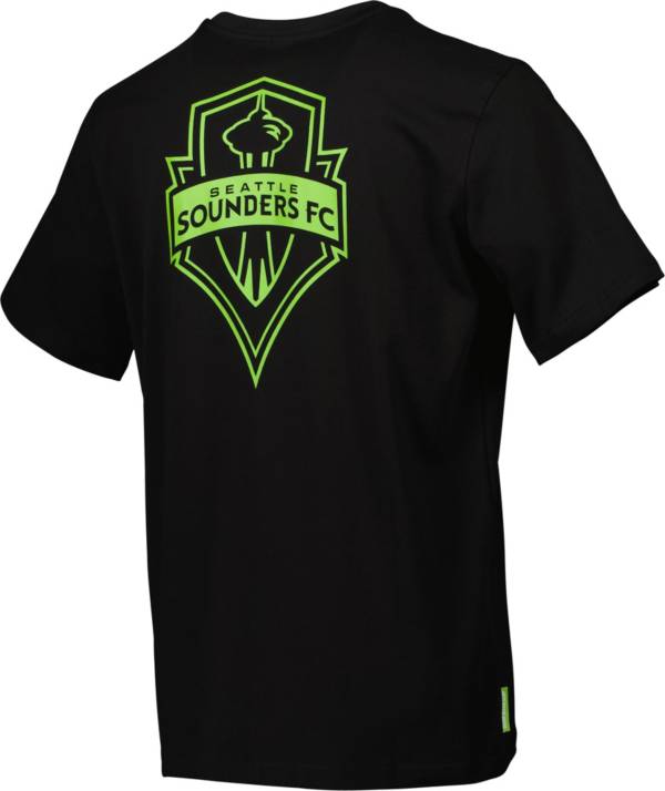 Sport Design Sweden Seattle Sounders Logo Black T-Shirt product image