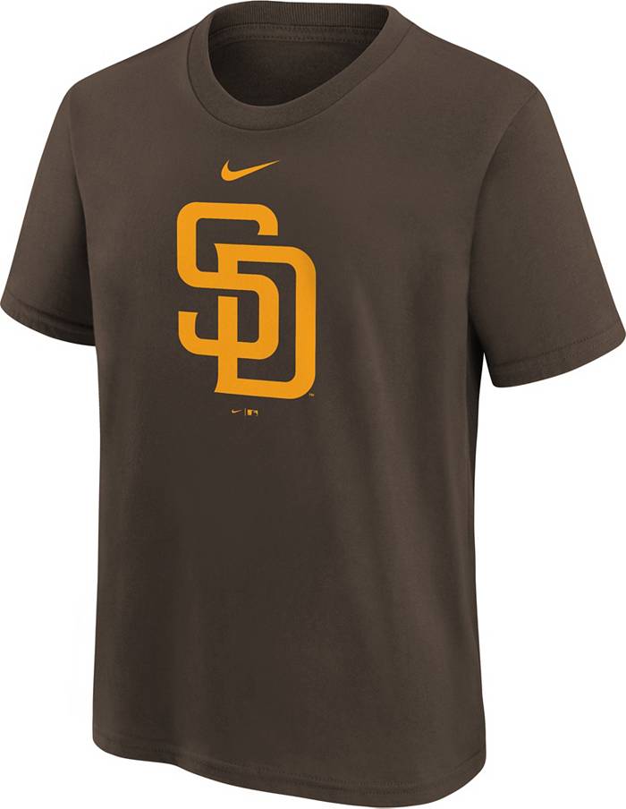 MLB Little Kids' San Diego Padres Brown Logo T-Shirt