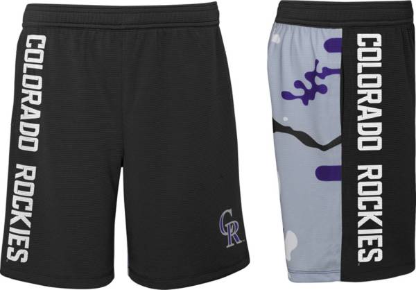 MLB Team Apparel Youth Colorado Rockies Camo Shorts product image