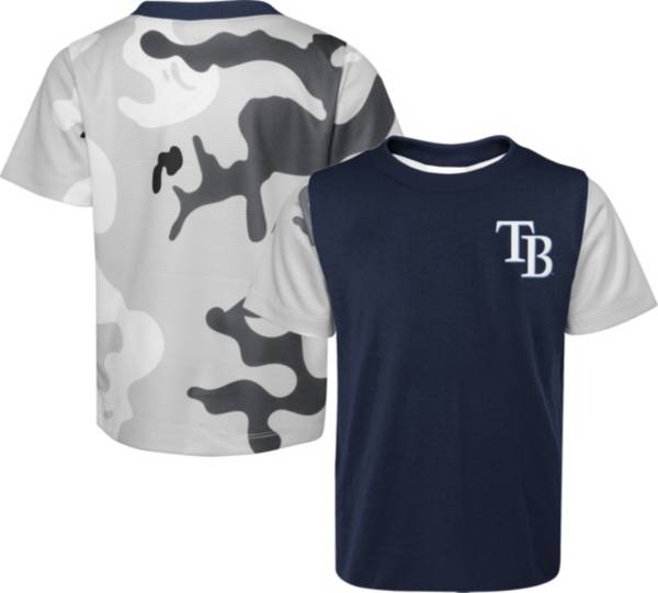 MLB Team Apparel Youth Tampa Bay Rays Camo Shorts product image