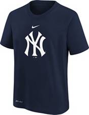 MLB Little Kids' New York Yankees Blue Logo T-Shirt
