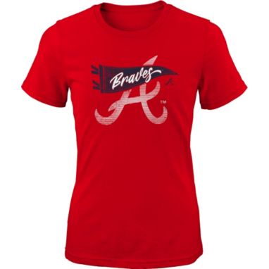 sorry, MLB Girls' Atlanta Braves Red Pennant Fever T-Shirt is currently out of stock