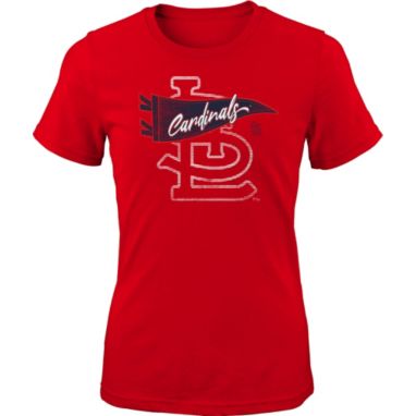 sorry, MLB Girls' St. Louis Cardinals Red Pennant Fever T-Shirt is currently out of stock