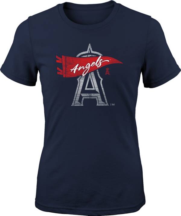 MLB Girls' Los Angeles Angels Navy Pennant Fever T-Shirt product image