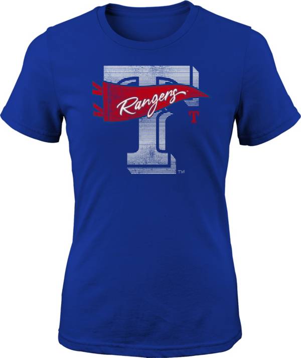 MLB Girls' Texas Rangers Royal Pennant Fever T-Shirt product image