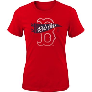 sorry, MLB Girls' Boston Red Sox Red Pennant Fever T-Shirt is currently out of stock