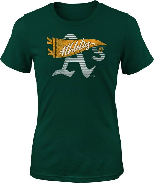 MLB Girls' Oakland Athletics Green Pennant Fever T-Shirt product image