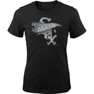sorry, MLB Girls' Chicago White Sox Black Pennant Fever T-Shirt is currently out of stock