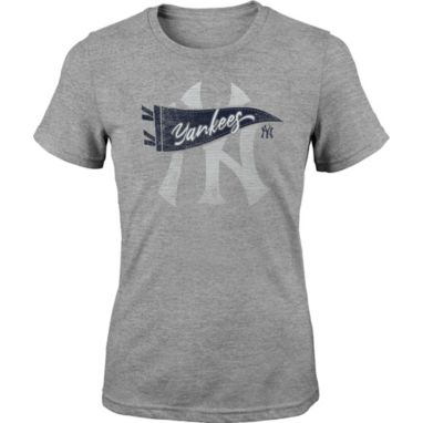 sorry, MLB Girls' New York Yankees Gray Pennant Fever T-Shirt is currently out of stock