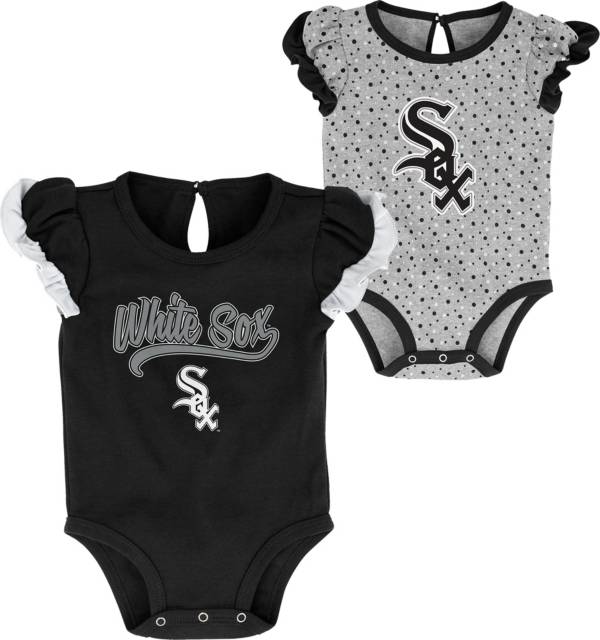 Nike Infant Boys and Girls Black, Gray Chicago White Sox MLB City
