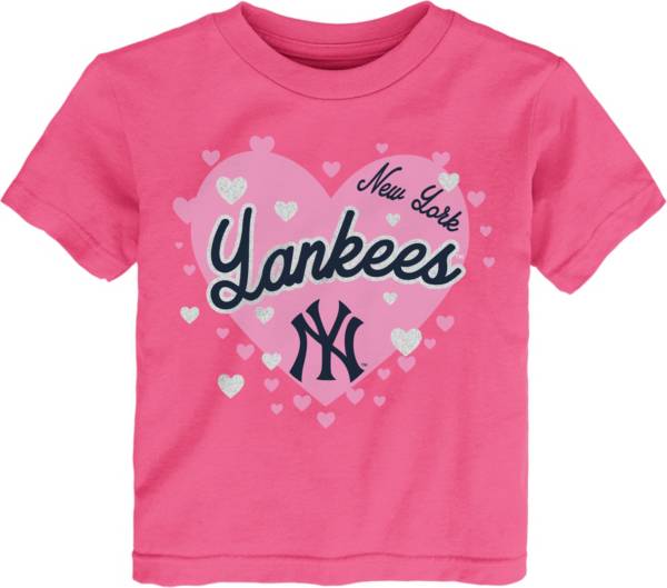 MLB Team Apparel Toddler New York Yankees Dark Pink T-Shirt product image