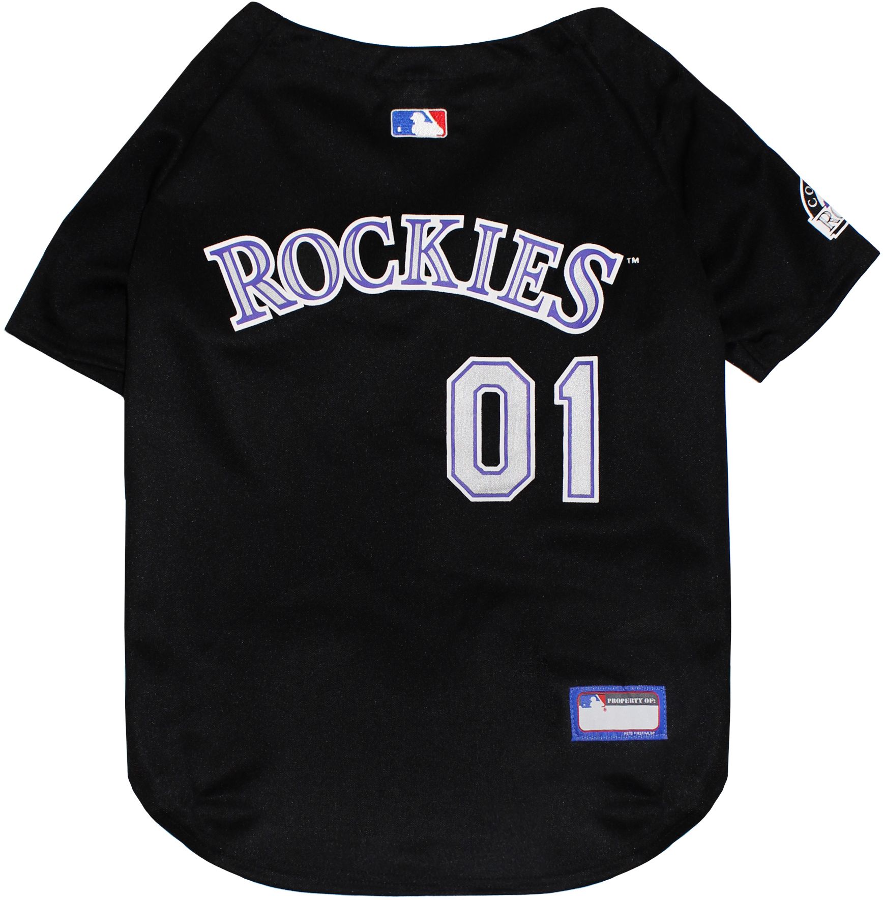 Pets First MLB Colorado Rockies Pet Jersey product image