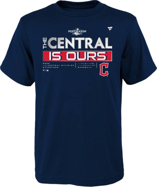MLB Team Apparel Youth 2022 Division Champs Cleveland Guardians Locker Room T-Shirt product image