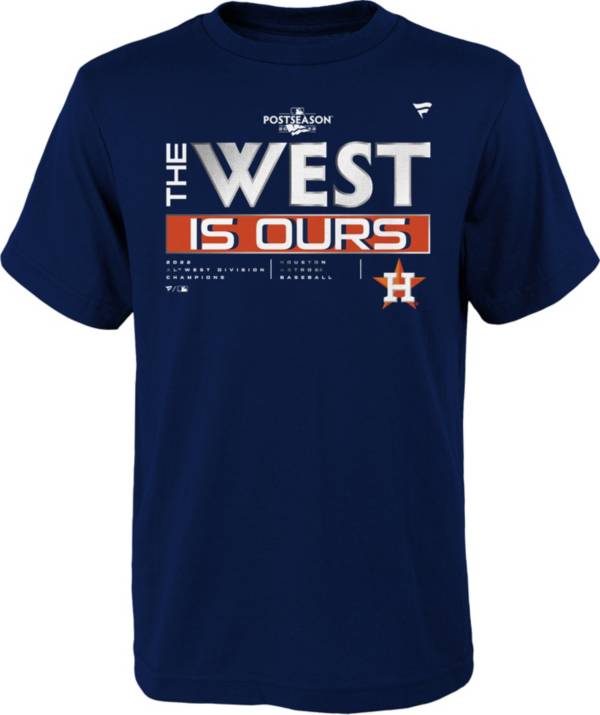 MLB Team Apparel Youth 2022 Division Champs Houston Astros Locker Room T-Shirt product image
