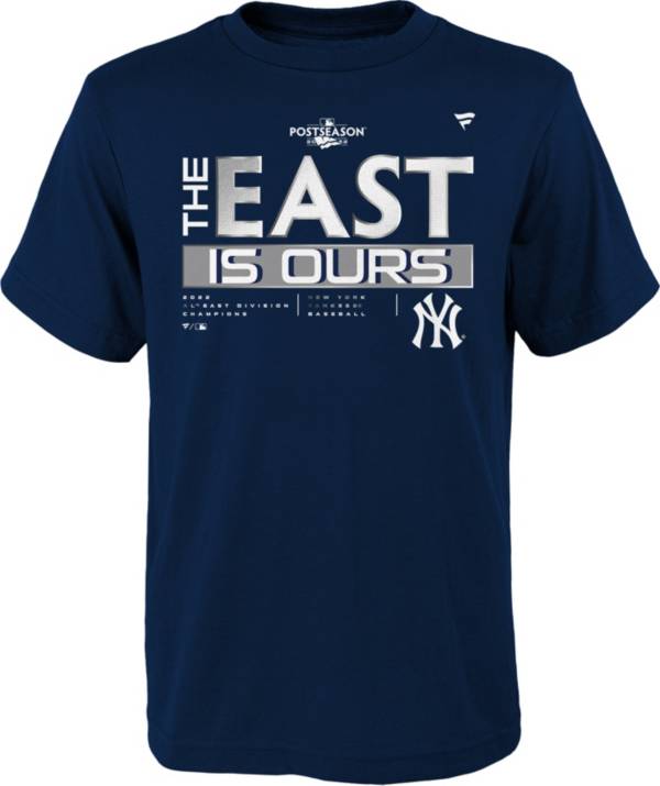 MLB Team Apparel Youth 2022 Division Champs New York Yankees Locker Room T-Shirt product image