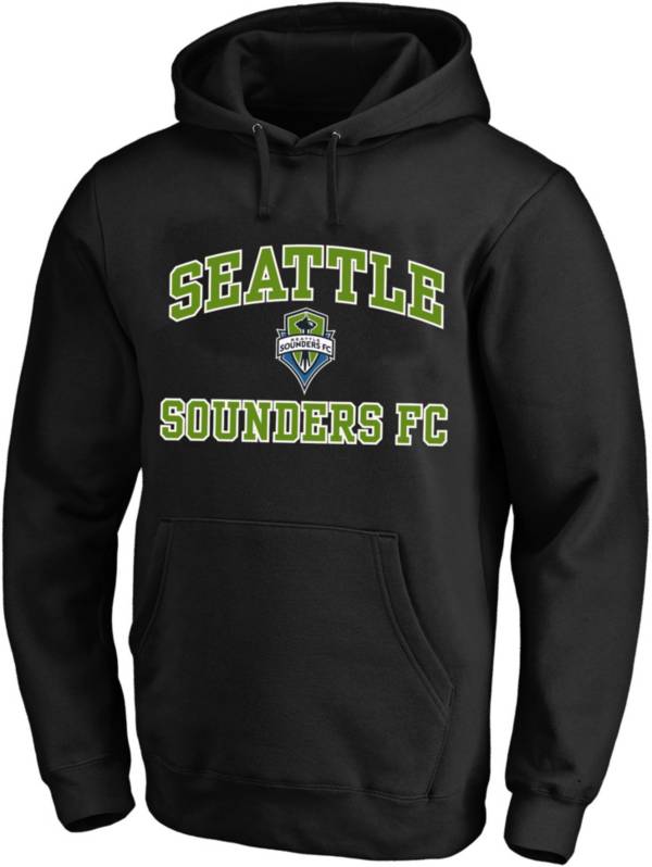 MLS Big & Tall Seattle Sounders Logo Black Pullover Hoodie product image