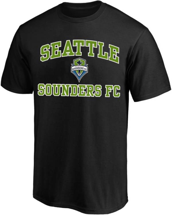MLS Big & Tall Seattle Sounders Logo Black T-Shirt product image