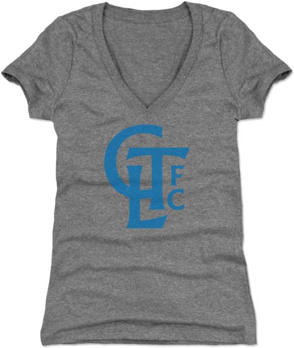 500 Level Women's Charlotte FC Monogram Grey T-Shirt product image