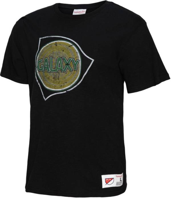 Mitchell & Ness Los Angeles Galaxy Legendary Slub Black T-Shirt product image
