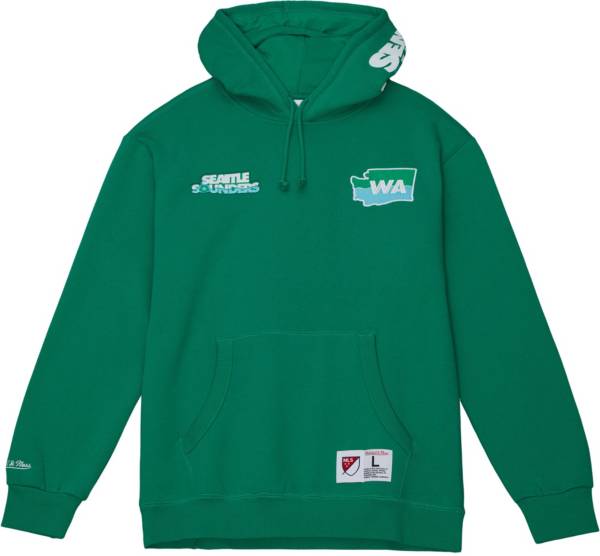 Mitchell & Ness Seattle Sounders '23 City Green Pullover Hoodie product image