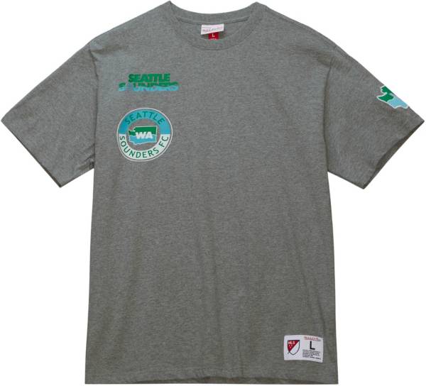 Mitchell & Ness Seattle Sounders 2023 City Grey T-Shirt product image