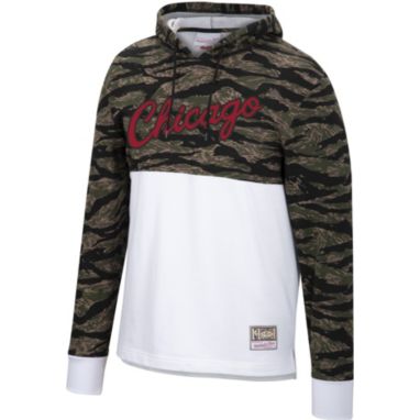 sorry, Mitchell & Ness Men's Chicago Bulls Camo Tiger Hoodie is currently out of stock