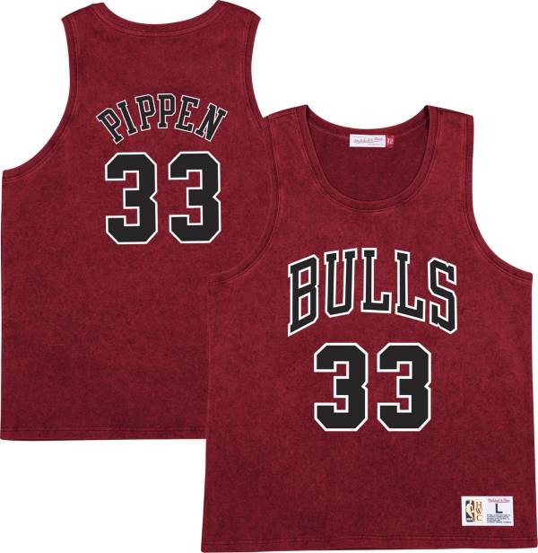 Mitchell u0026 Ness Men's Chicago Bulls Red Acid Wash Tank Top | Dick's  Sporting Goods