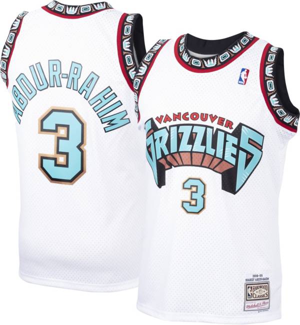 White grizzlies hot sale jersey