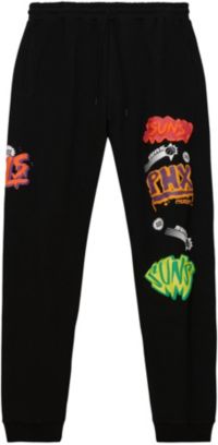 Mitchell & Ness Men's Atlanta Hawks Black Slap Sticker Pants