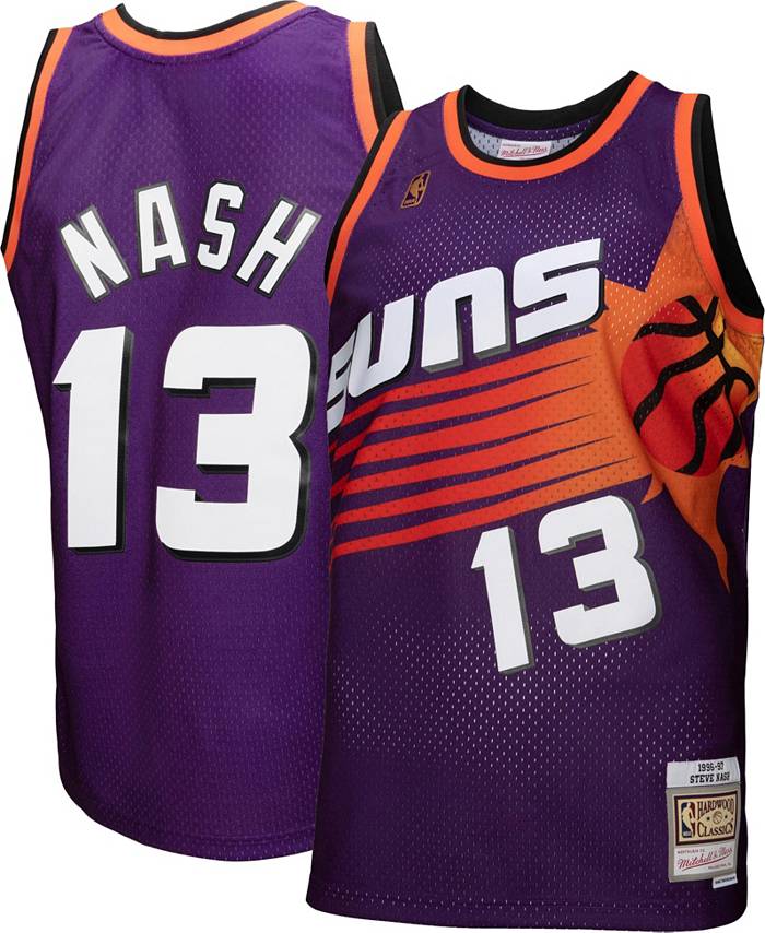 Mitchell & Ness Phoenix Suns #13 Steve Nash Swingman Jersey purple