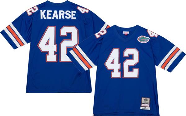 Mitchell & Ness Men's Florida Gators Jevon Kearse #42 1996 Blue Replica  Jersey