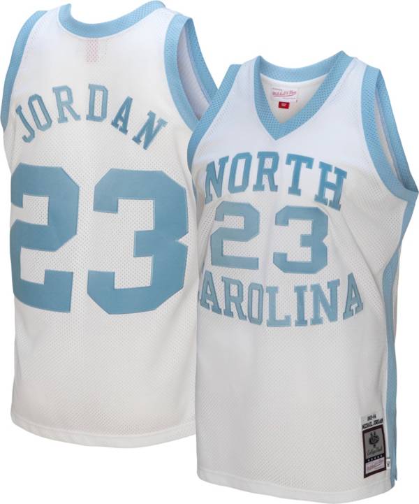 Mitchell & Ness Men's North Carolina Tar Heels Michael Jordan #23 1983-84 White Jersey product image