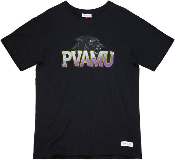 Mitchell & Ness Men's Prairie View A&M Panthers Grey Legendary Color Blocked T-Shirt product image